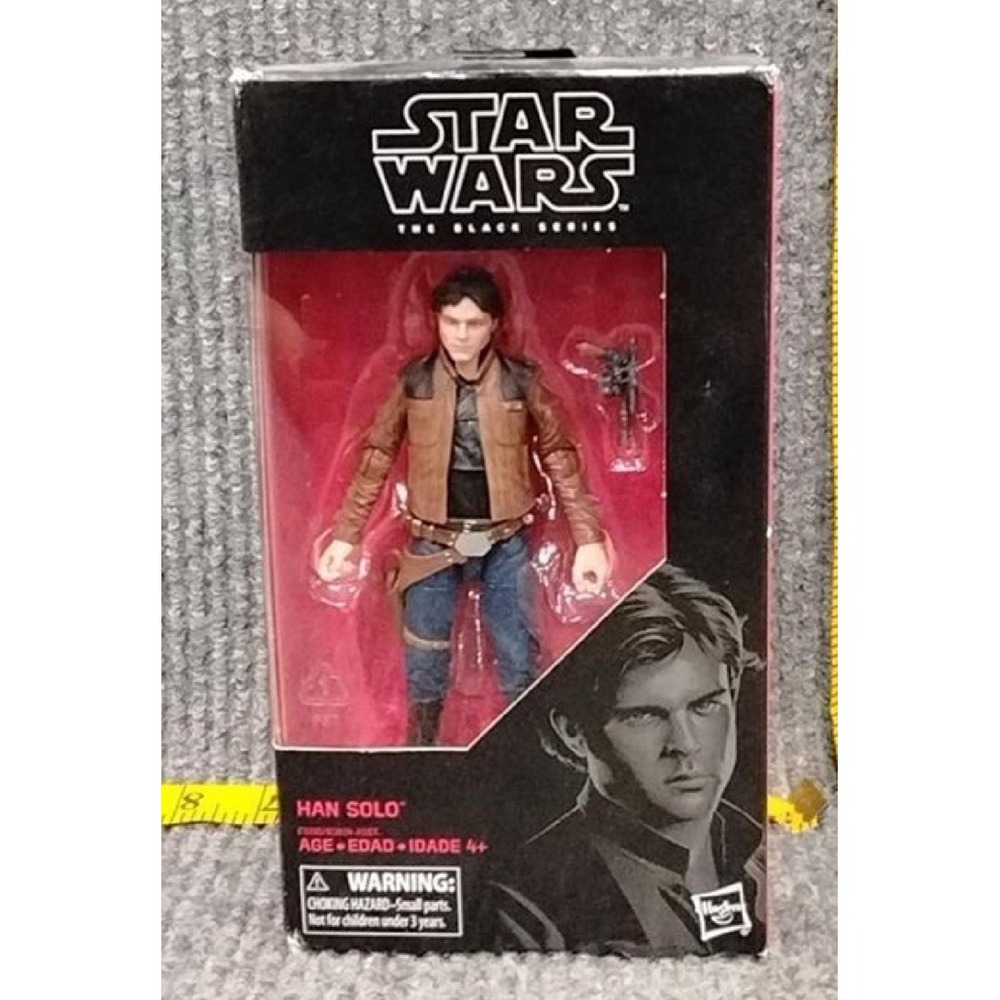 Hasbro Star Wars The Black Series Han Solo 6-inch Action Figure #62 - NEW
